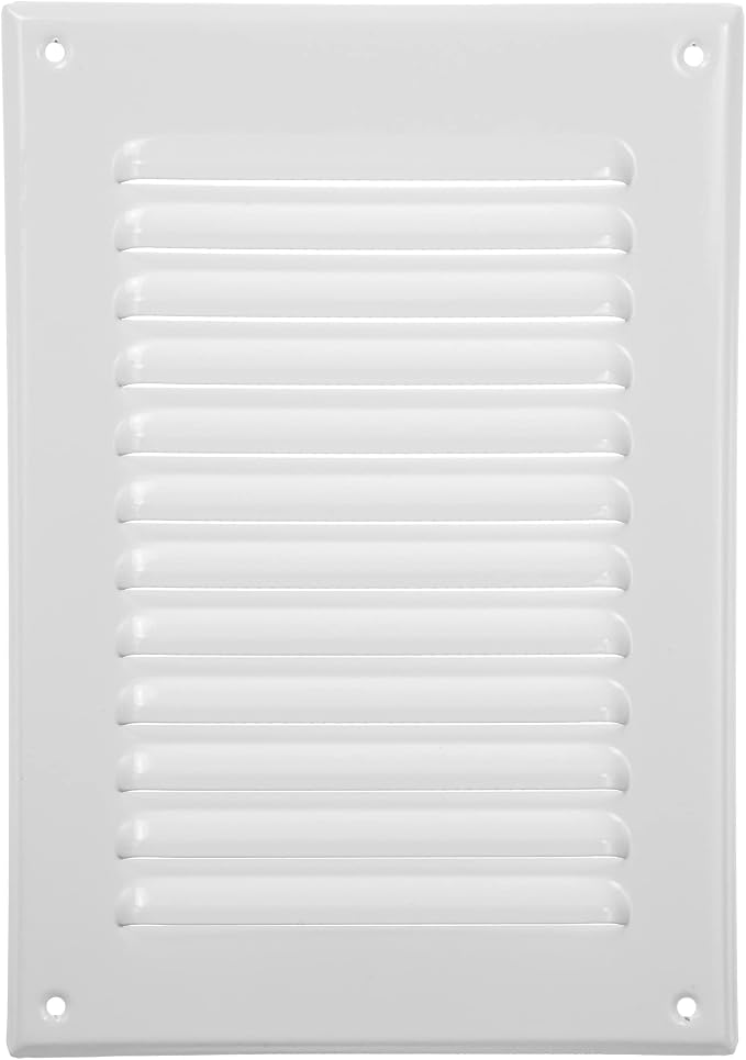 Vent Systems 5 x 7 Inch White Rectangular Soffit Vent Cover by VentSystems