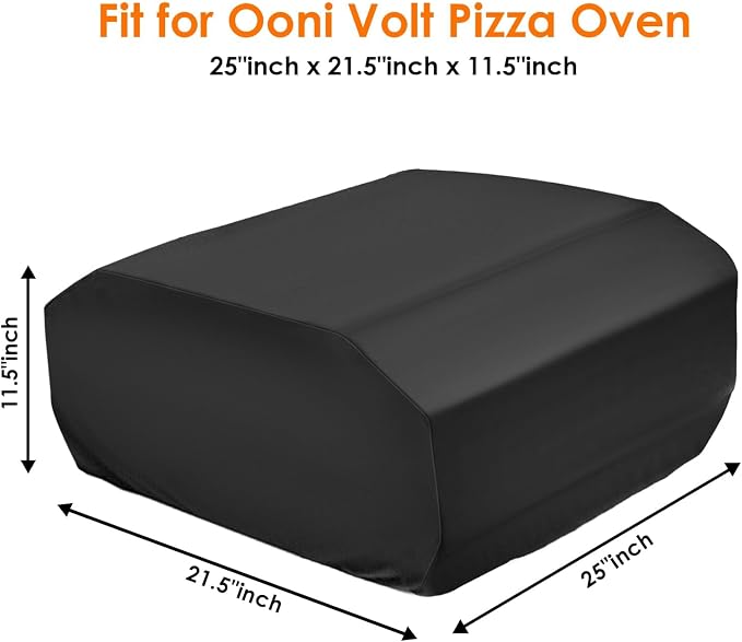 Pizza Oven Cover for Ooni Volt 12/2, TwoPone Waterproof Pizza Oven Accessories - Image 2