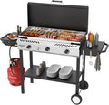 ROVSUN 2-in-1 Propane Stove & 33'' Griddle Combo by ROVSUN