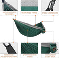 Hammock with Tree Straps, 210T Nylon, 500 lb Capacity