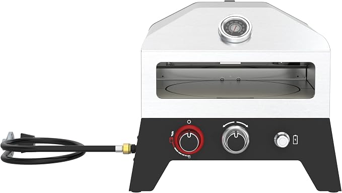 Nexgrill 12 in. Outdoor Gas Pizza Oven Portable Propane Pizza Grilling Stove by Nexgrill