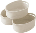 Woven Basket, Small Rope Storage Bin by JMvicyroam