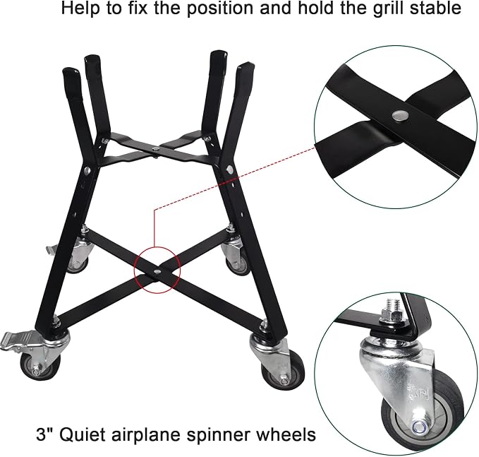 MinMax Big Green Egg Nest, Grill Stand - Image 6