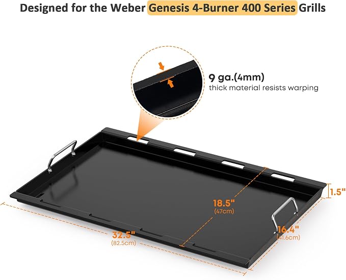 Stanbroil 6789 Full Size Griddle Insert - Image 5