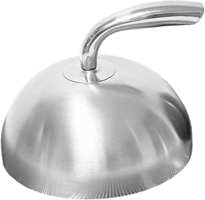 Matte Nonrust Steel Food Cover 15cm Rustproof Kitchens BBQ Grills Protectors by Unknown