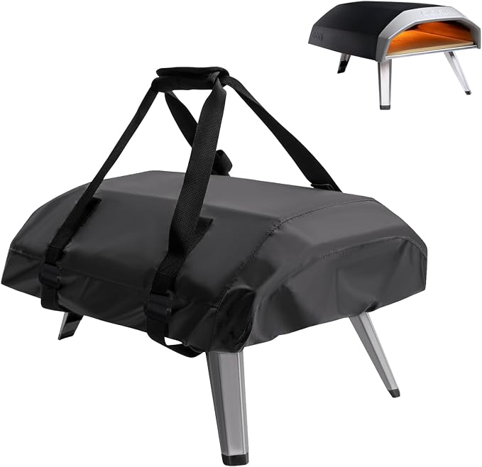 Pizza Oven Cover for Ooni Koda 12 Gas Pizza Oven, Waterproof 600D Heavy Duty by Blackhoso