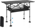 ALPHA CAMP Folding Camping Table, Portable Roll-up Table by ALPHACAMP