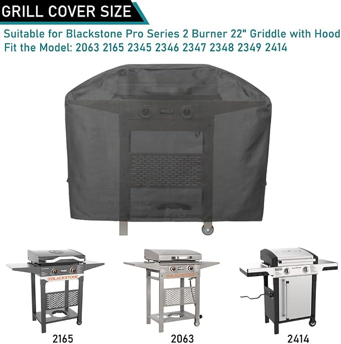 ZJYWSCH Griddle Cover for Blackstone Pro Series 22" Griddle 2165 2063 2414 - Image 2