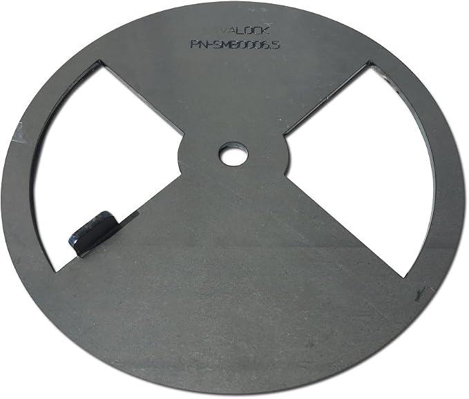 LavaLock® Smoker Pinwheel bbq air damper pit grill vent, STEEL 4 6 8 12 - Image 5