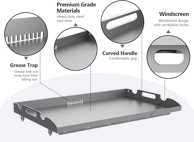 Upgrade Flat Top Griddle Replacement Top - Image 2