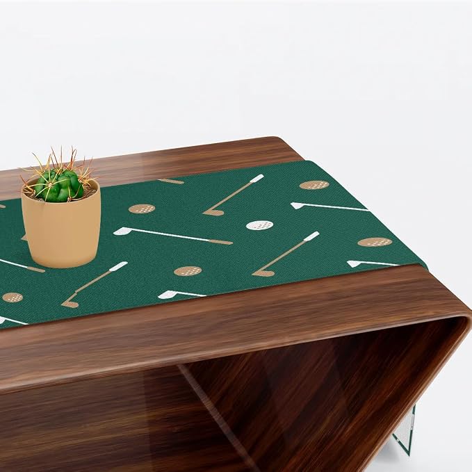 Golf Club Golf Ball Table Runner Kitchen Dining Table Runner 13*72in Table - Image 6