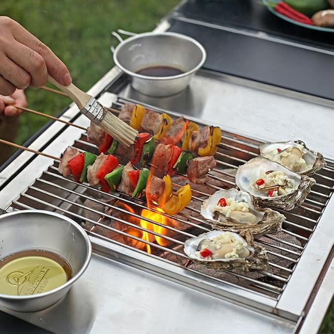 WILD JOURNEY Camping Charcoal Grill - Image 7