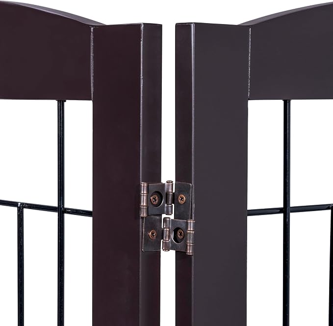 Spirich Freestanding Wire Pet Gate - Image 6