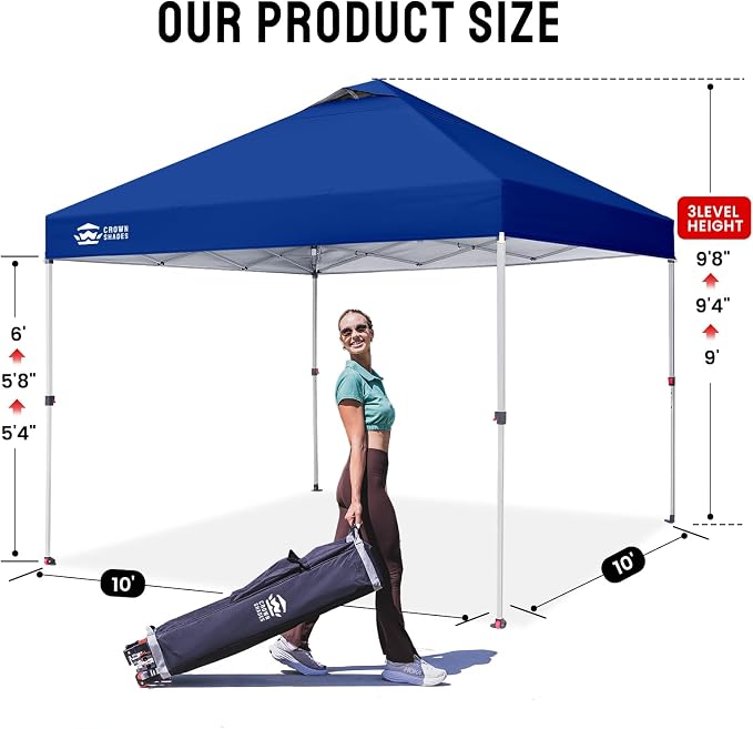 CROWN SHADES 10x10 Pop Up Canopy - Image 6