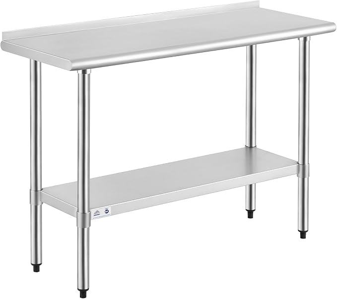 ROCKPOINT Stainless Steel Table by ROCKPOINT