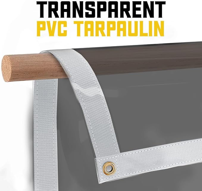 Core Tarps 30 Mil Extreme Heavy Duty Clear Tarp - Image 4