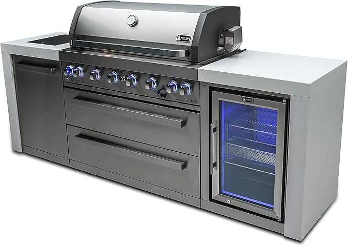 Mont Alpi 805 MAi805-DFC 115000 BTU Stainless Steel Deluxe Modular Outdoor - Image 3
