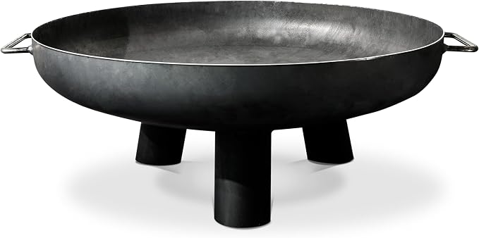 Fire Pit Yellowstone 31.5" Outdoor Fire Bowl, Steel Firepit by UNITEDFIRE