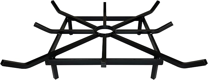 SteelFreak Heavy Duty Square Wheel Fire Pit Grate by SteelFreak