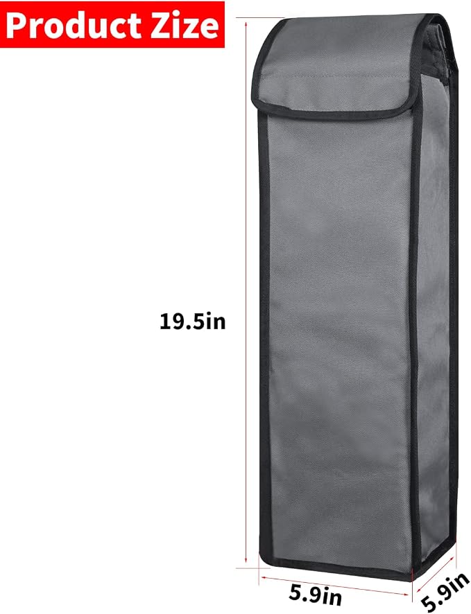 Grill Utensil Accessory Storage Bag Grey Waterproof BBQ Tool Storage Bags Grill - Image 2