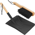 Fireplace Ash Shovel and Brush Set, Coal Shovel and Hearth Brush Set, Fireplace by Permade