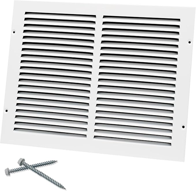 14"W x 10"H Steel Return Air Grille, Air Return Vent Cover by Howeall