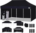 Eurmax USA 10'x20' Pop-up Canopy Tent Commercial Instant Canopies by Eurmax