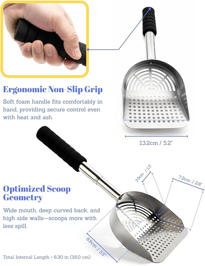 Adjustable Ash Scoop Shovel - Image 5