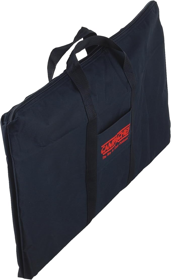 Griddle Carry Bag, Black Dura-Weave Polyester, 31 x 20 Inch