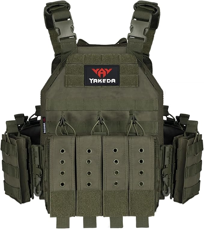 BOMTURN Upgrade Tactical Airsoft Outdoor Vest by BOMTURNTACTICALEQUIPMENT
