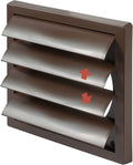 Plastic 6" Black Dryer Vent Cover by Unknown