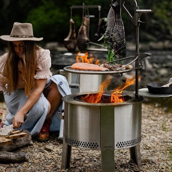 Breeo Smokeless Fire Pit to-Go Bundle | 21 inch Smokeless Firepit - Image 8
