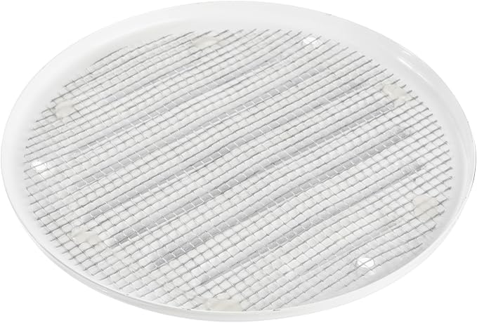 Square Ventilation Grille / 5" Inch Inside Measurement/White Metal Air Vent - Image 5