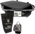 16L Black Collapsible BBQ Prep Tub by Unknown