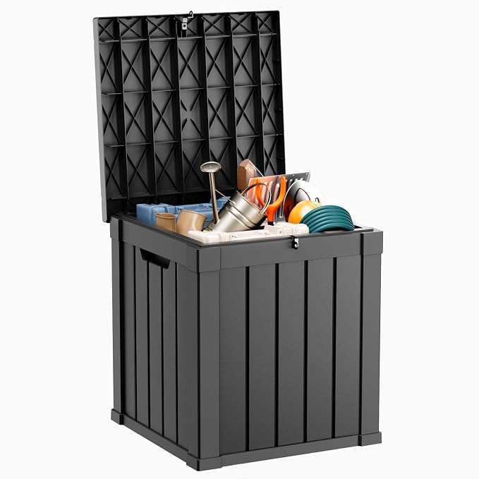 50 Gallon Outdoor Storage Box – Resin Deck Box - Image 2