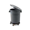 PRO&Family Commercial Round Trash Can by PRO%26Family