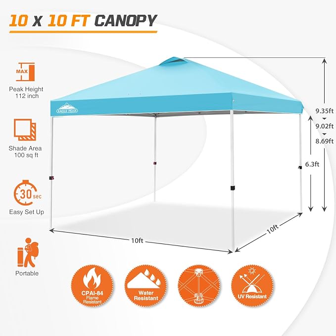 EAGLE PEAK Pop Up Canopy Tent - Image 3