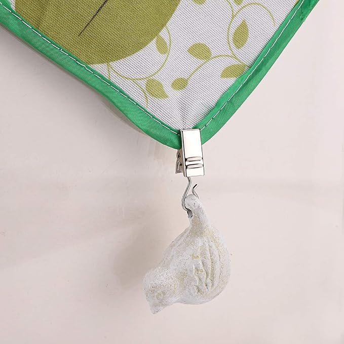 OwnMy Set of 4 White Tablecloth Weights Clip on, Heavy Duty Pendant Tablecloth - Image 5