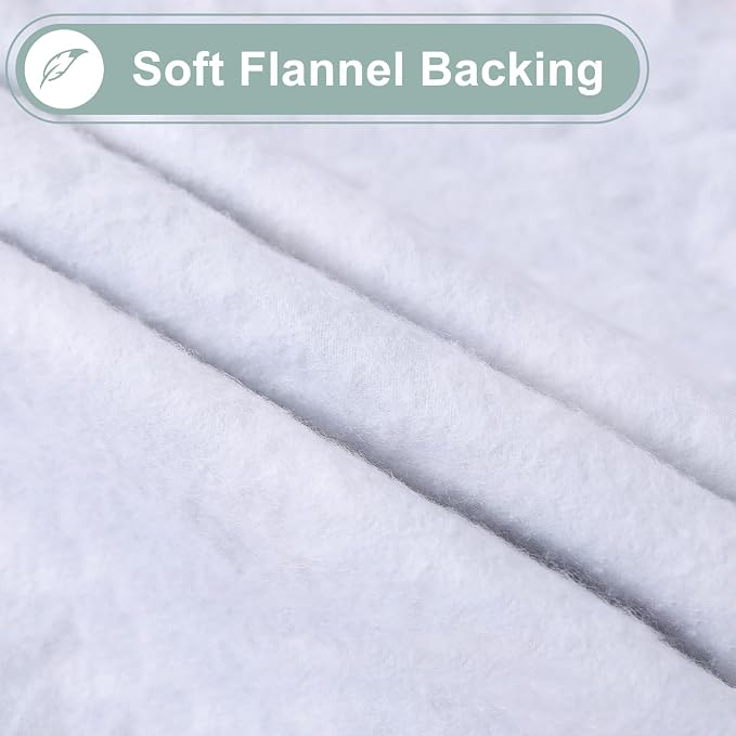 misaya Rectangle Waterproof Vinyl Table Cloth, Wipeable Tablecloth - Image 3