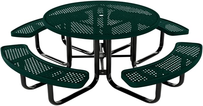 COATEDOUTDOORFURNITURE Heavy-Duty Portable Outdoor Kids Table by CoatedOutdoorFurniture