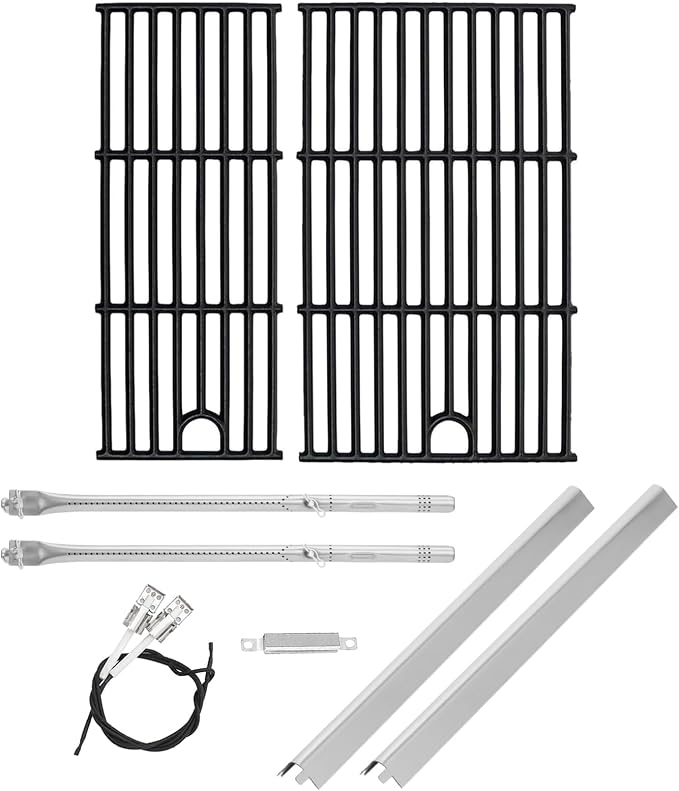 BQMAX 17 Inch Grill Parts Kit for Charbroil Performance 2 Burner 463660421 by BQMAX
