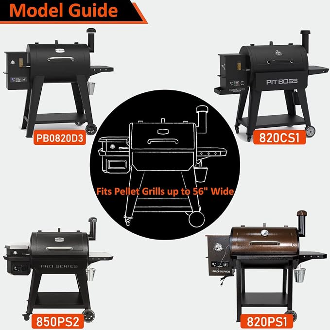ZJYWSCH Grill Cover for Pit Boss 850 Competition PB850CS1, PB820PS1 PB850PS2 - Image 6