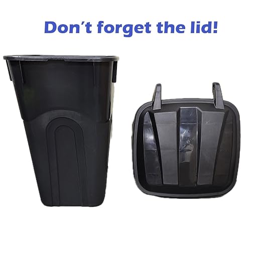 32 Gallon Heavy Duty Wheeled Plastic Garbage Can - Image 9