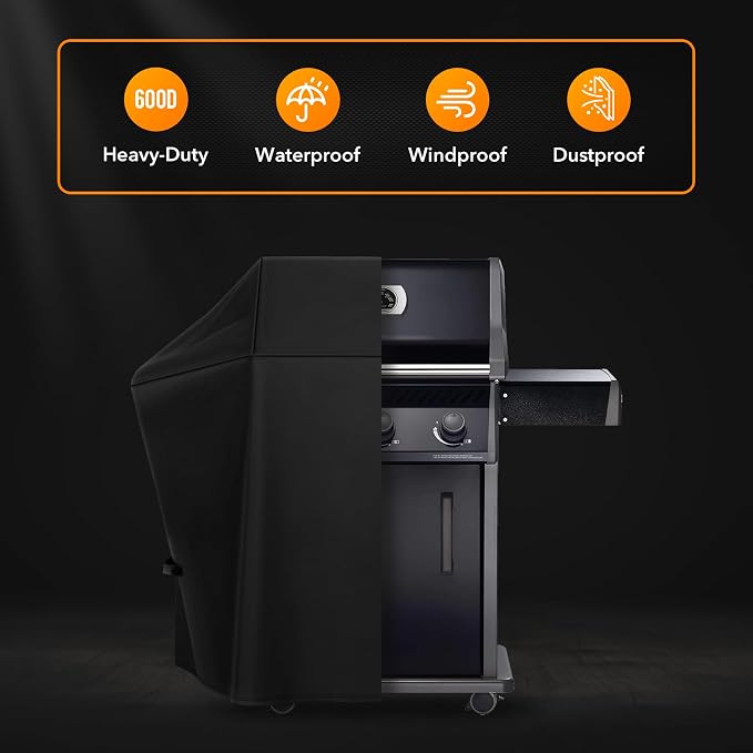 Heavy Duty Grill 600D Cover Fit - Image 3