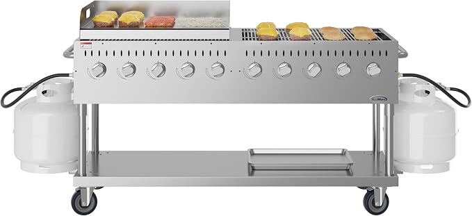 72 in. Commercial Outdoor Propane Gas Grill by KoolMore