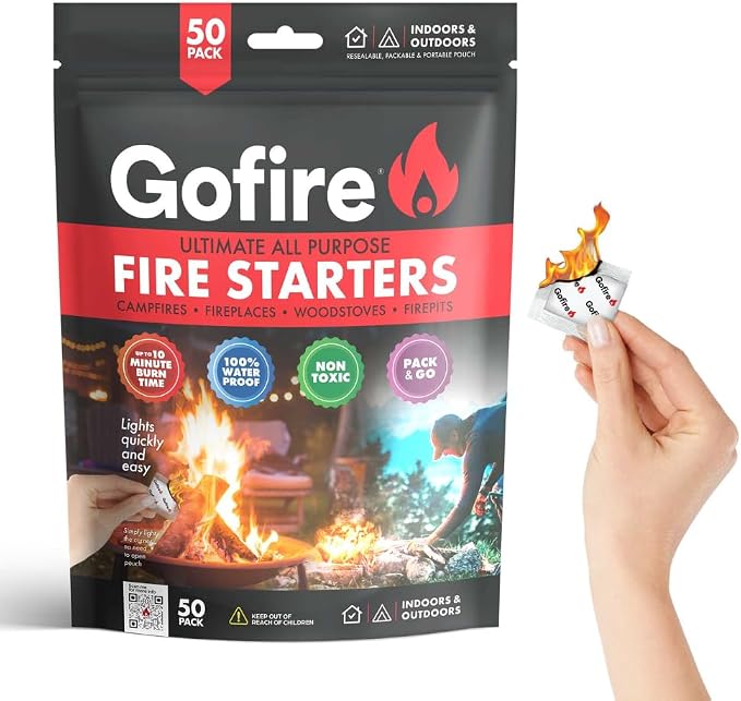 GOFIRE Travel Fire Starter for Camping, Backpacking | Uses: Grill, Wood Stove | - Image 3