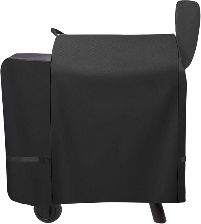 Outdoor 600D Heavy Duty Waterproof Pellet Grill Cover by WelcometoFlameDuty