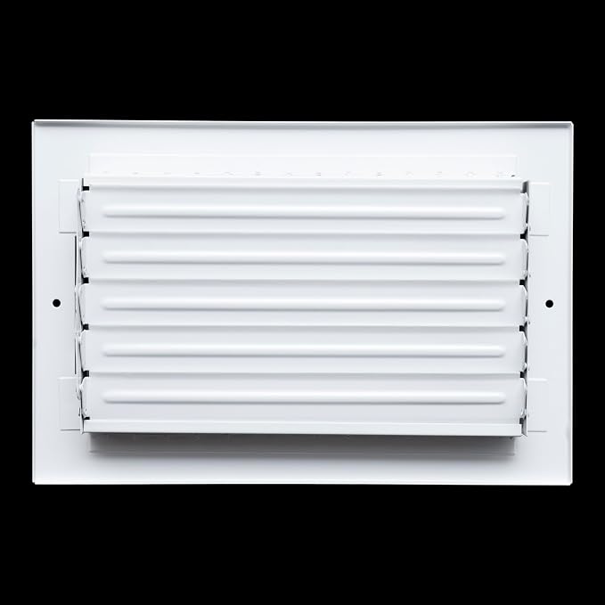 Fits 10x6 Duct Opening Steel Adjustable Air Supply Grille by Handua | Register - Image 5