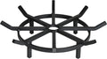 SteelFreak Super Heavy Duty Wagon Wheel Firewood Grate by SteelFreak
