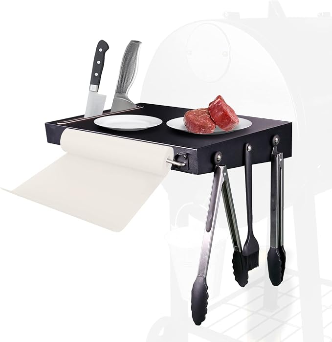 GRISUN Grill Table Shelf for Pit Boss 700/1000/1150/500 Series Pellet Grills by Grisun